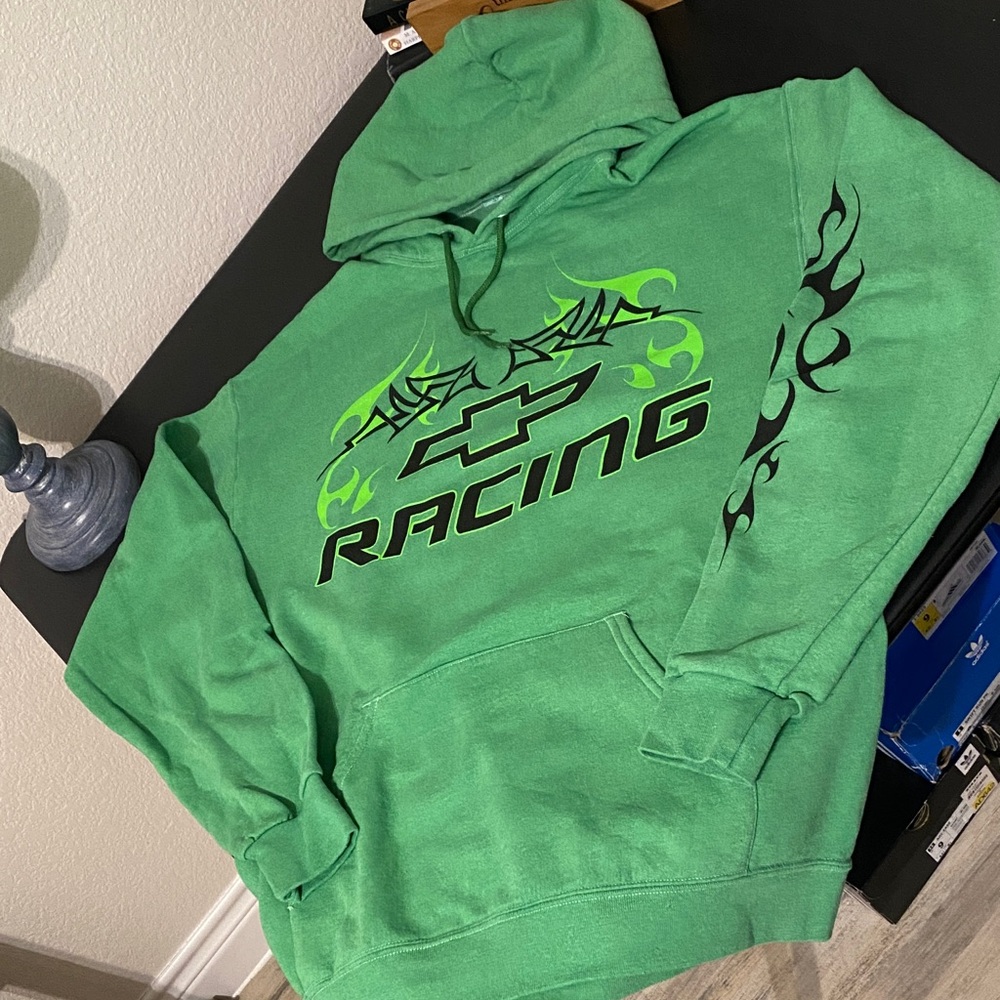 Chevy Racing Green Hoodie